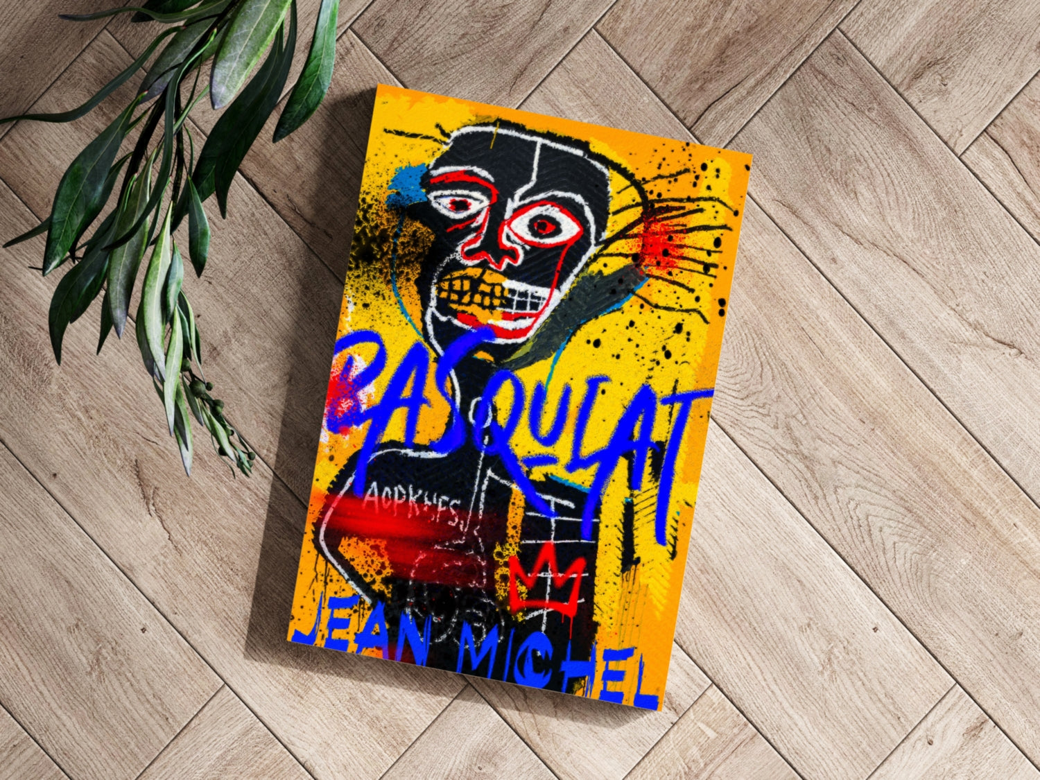 Basquiat Aluminum Print.