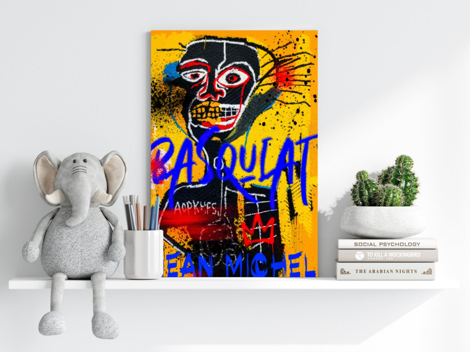 Basquiat Aluminum Print.