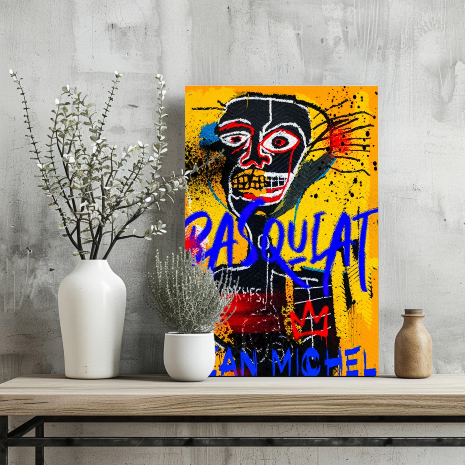 Basquiat Aluminum Print.