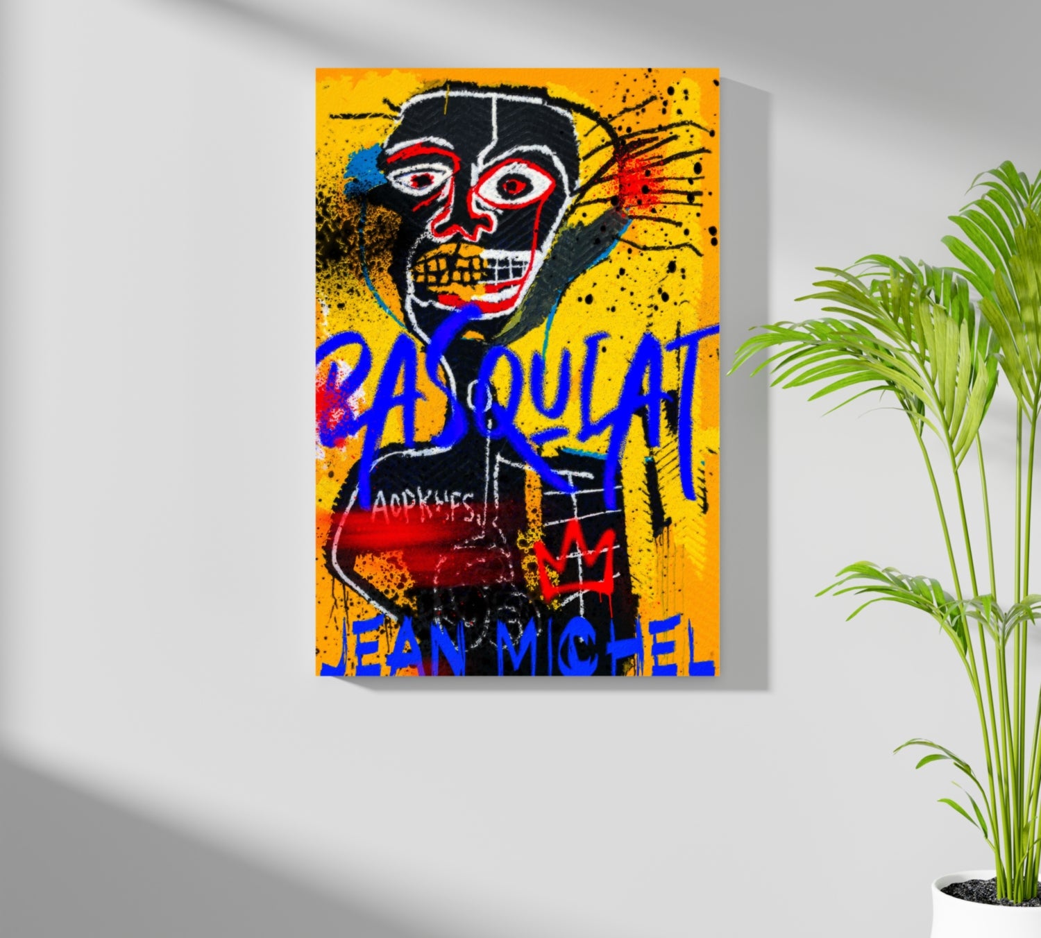 Basquiat Aluminum Print.