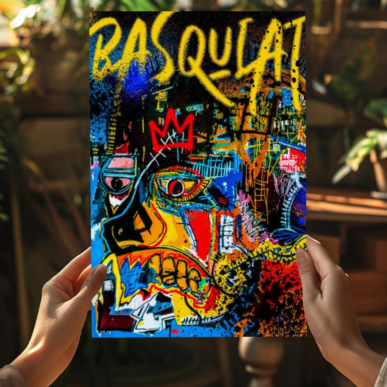 Basquiat Aluminum Print.