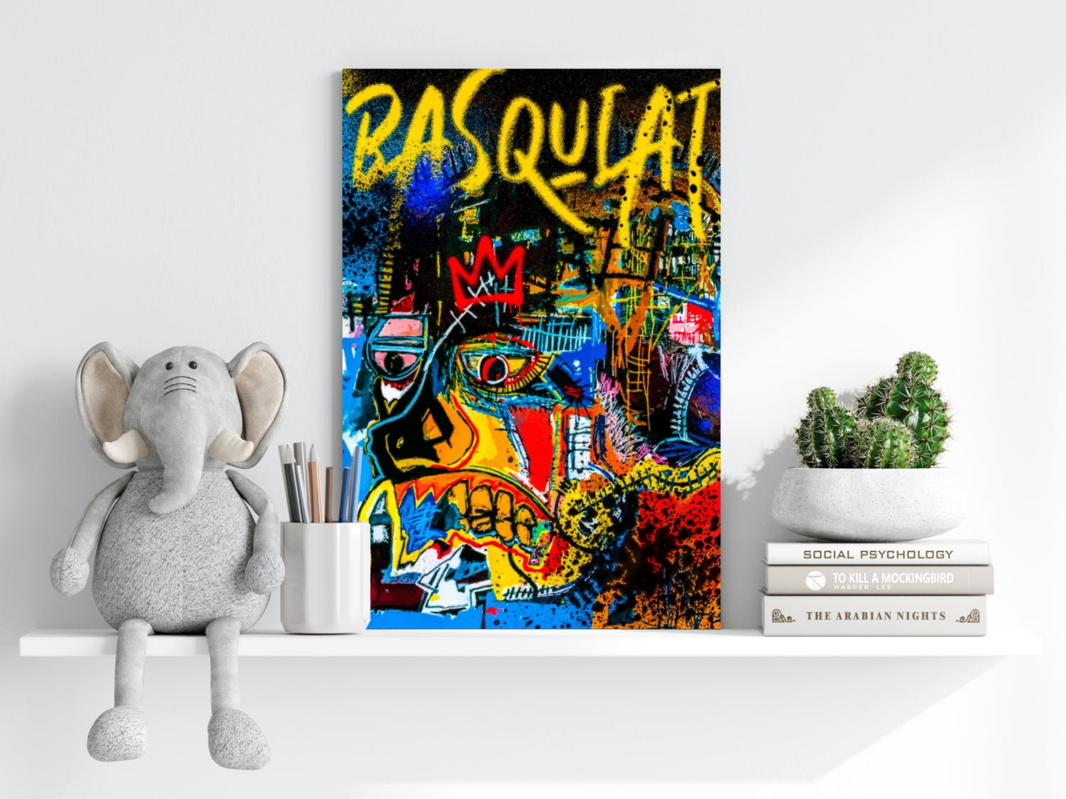 Basquiat Aluminum Print.