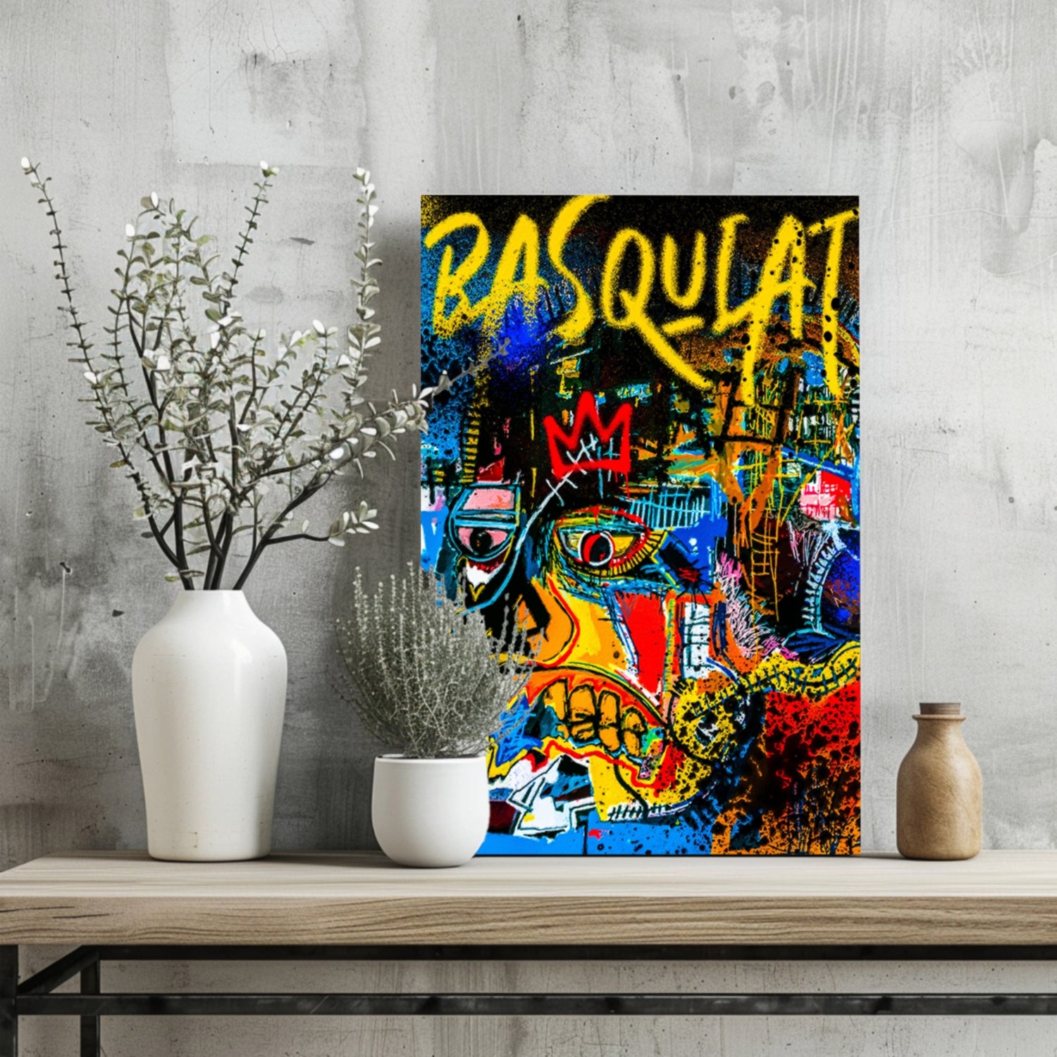 Basquiat Aluminum Print.