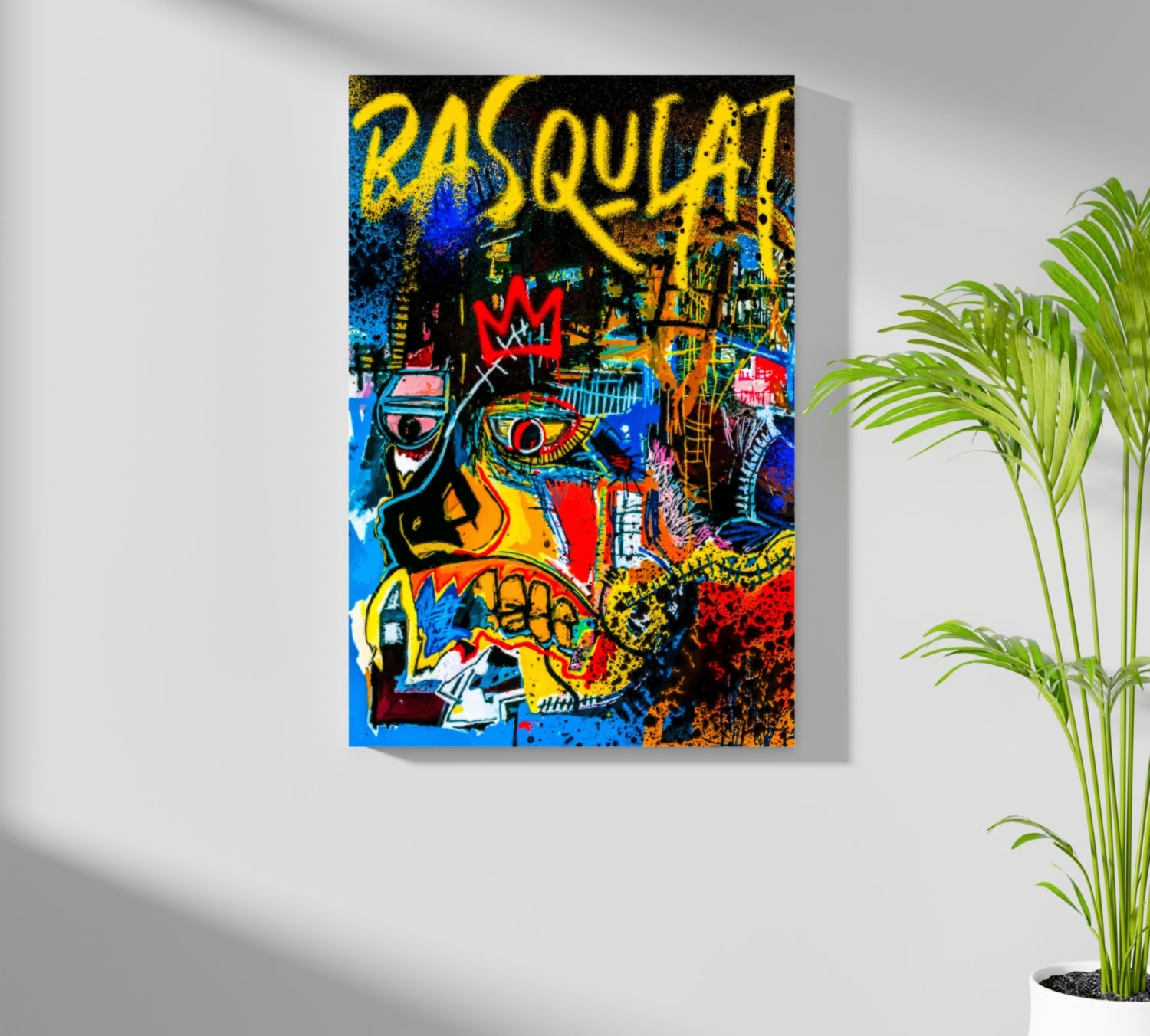 Basquiat Aluminum Print.