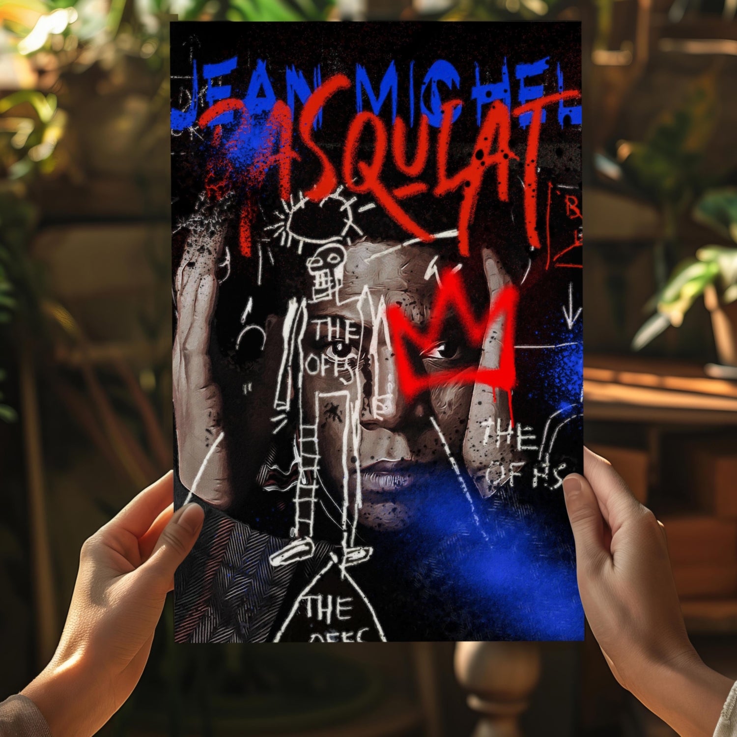 Basquiat Aluminum Print.