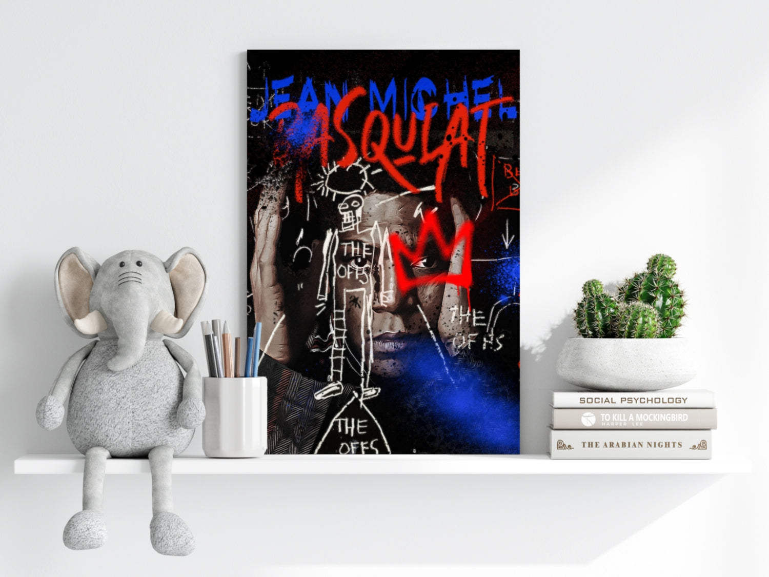 Basquiat Aluminum Print.