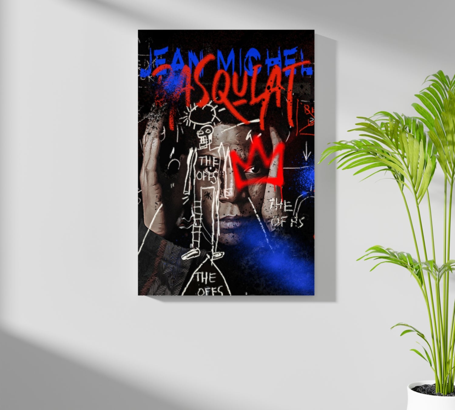 Basquiat Aluminum Print.