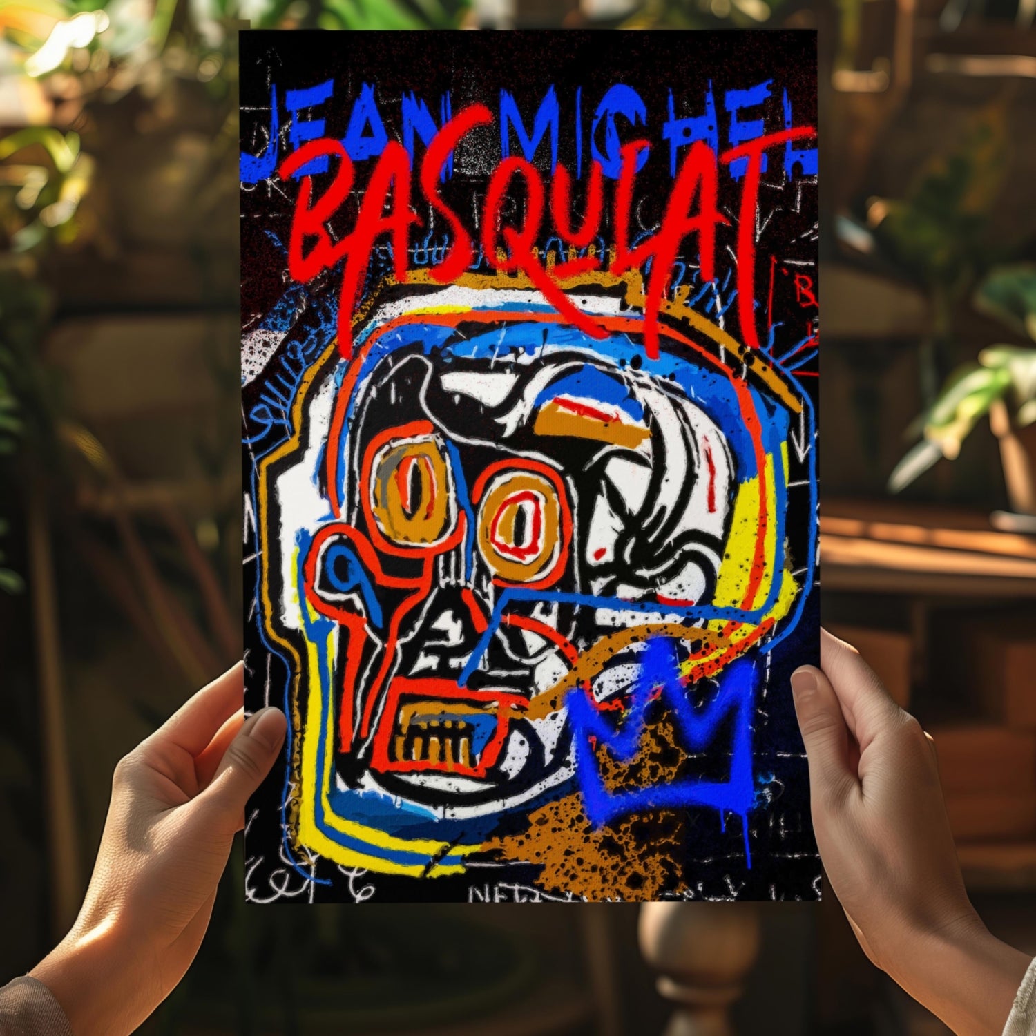 Basquiat Aluminum Print.