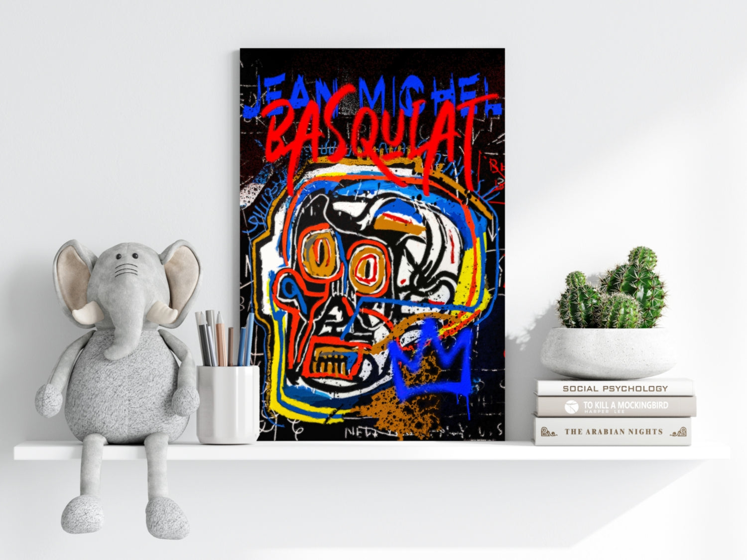 Basquiat Aluminum Print.