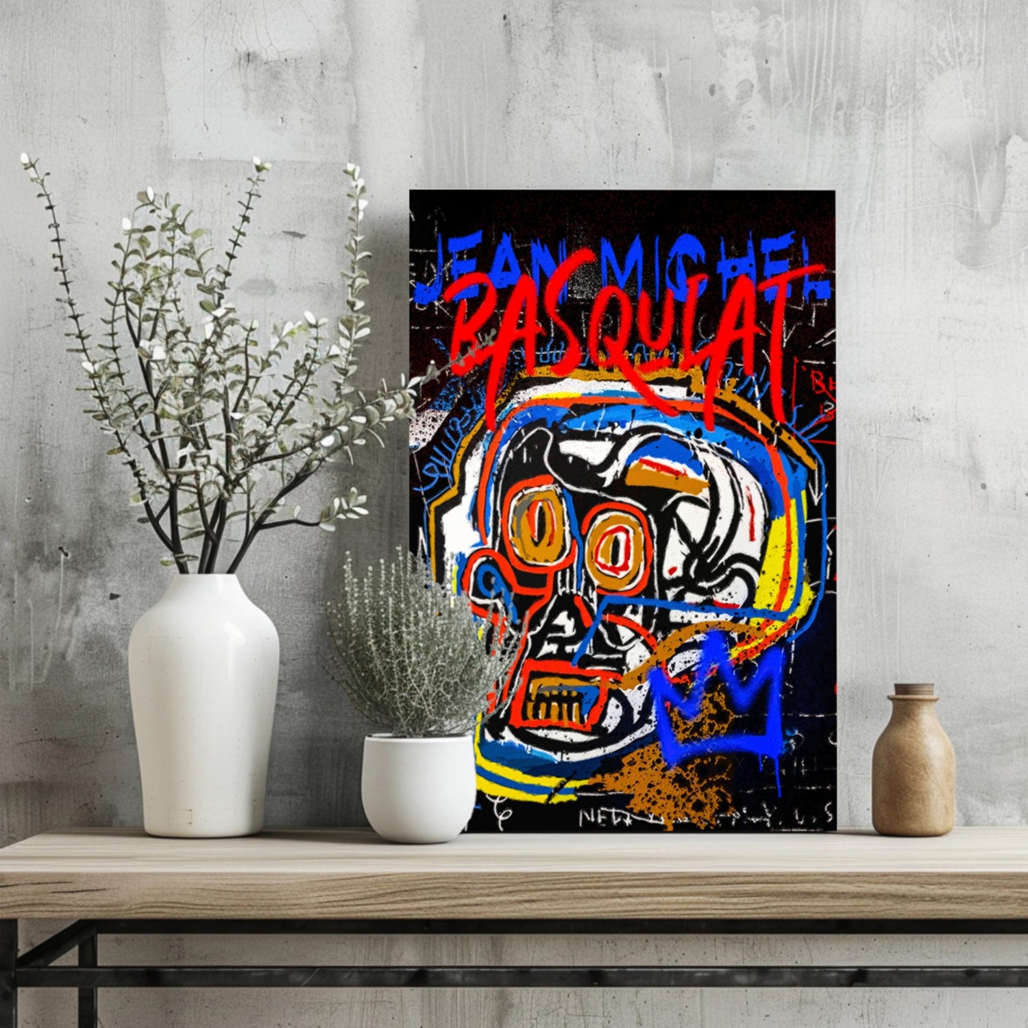 Basquiat Aluminum Print.