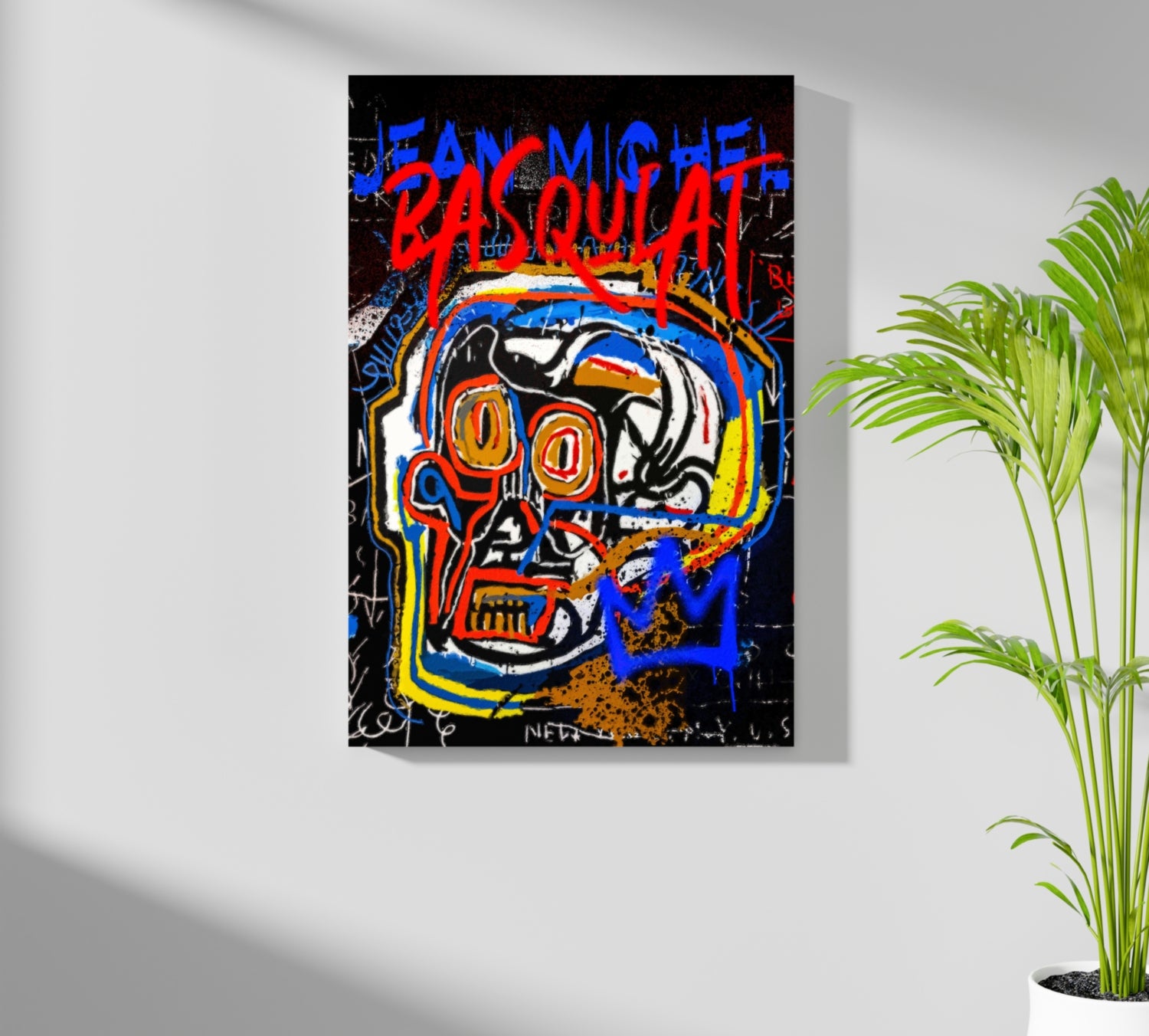 Basquiat Aluminum Print.
