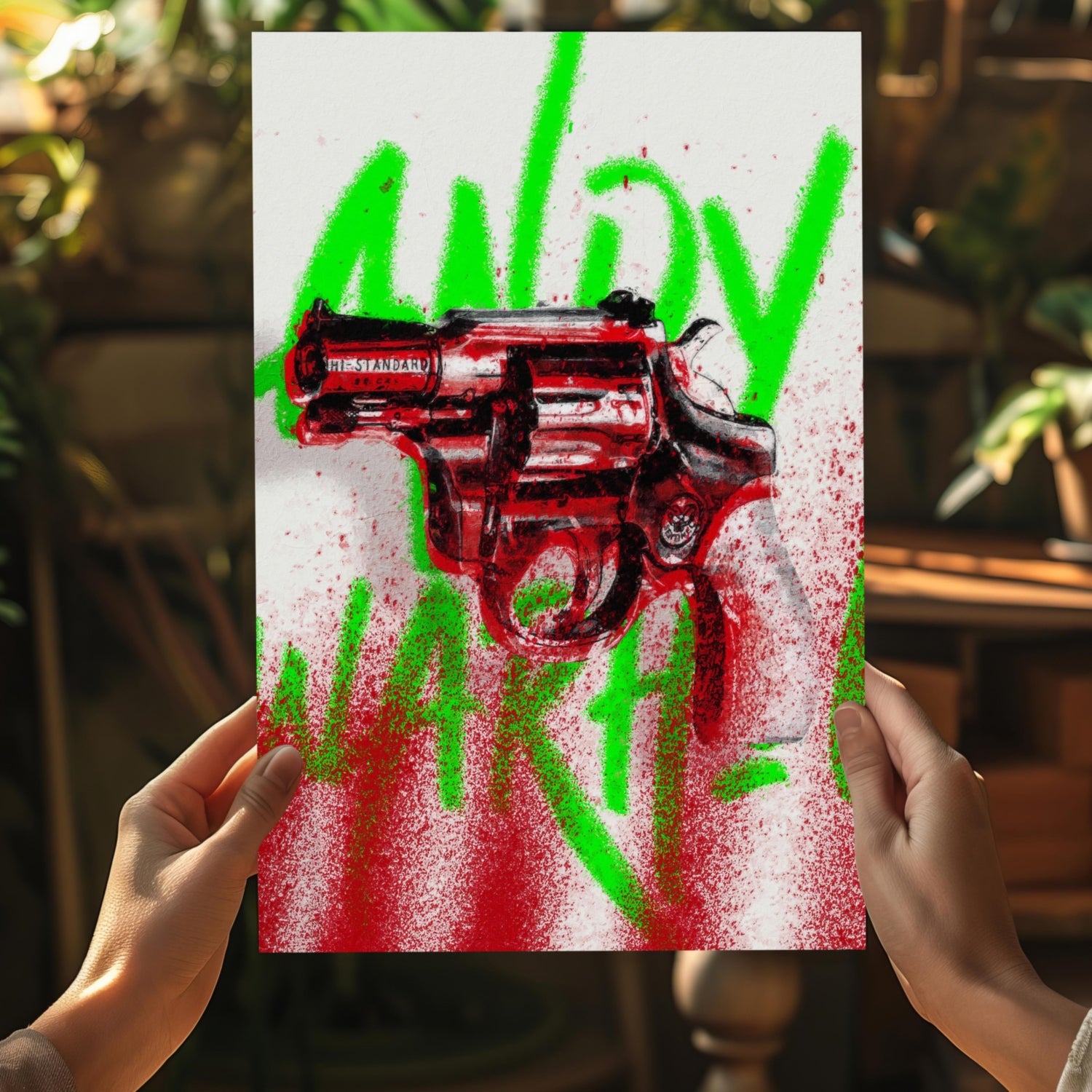 Andy Warhol Aluminum Print.