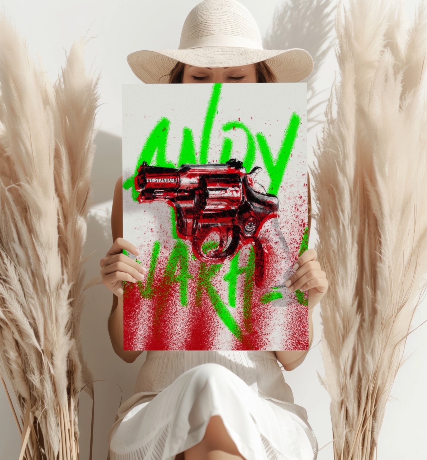 Andy Warhol Aluminum Print.