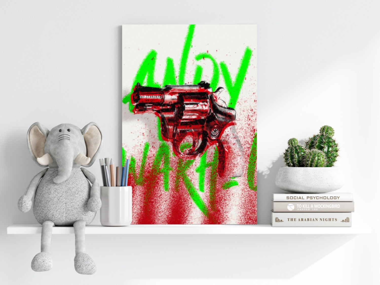 Andy Warhol Aluminum Print.