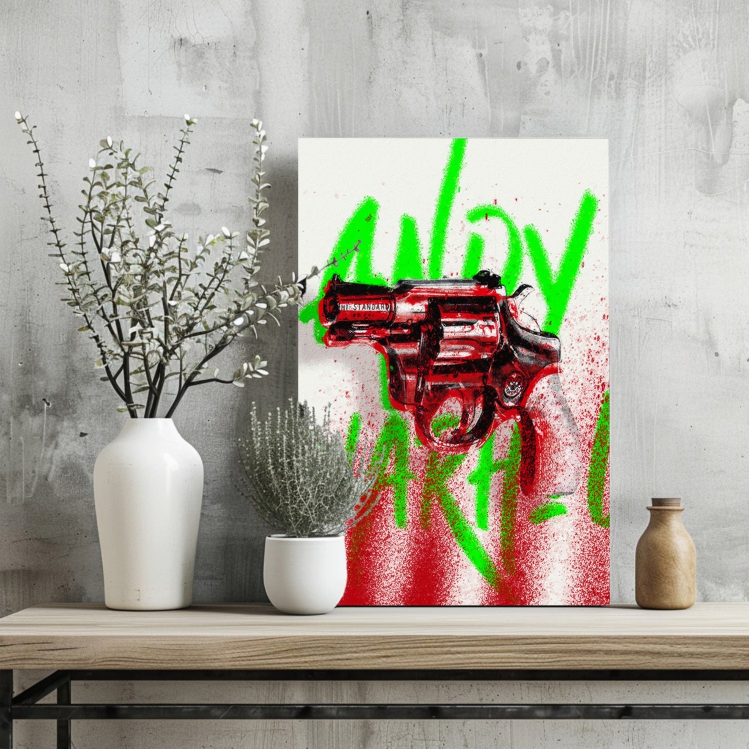 Andy Warhol Aluminum Print.