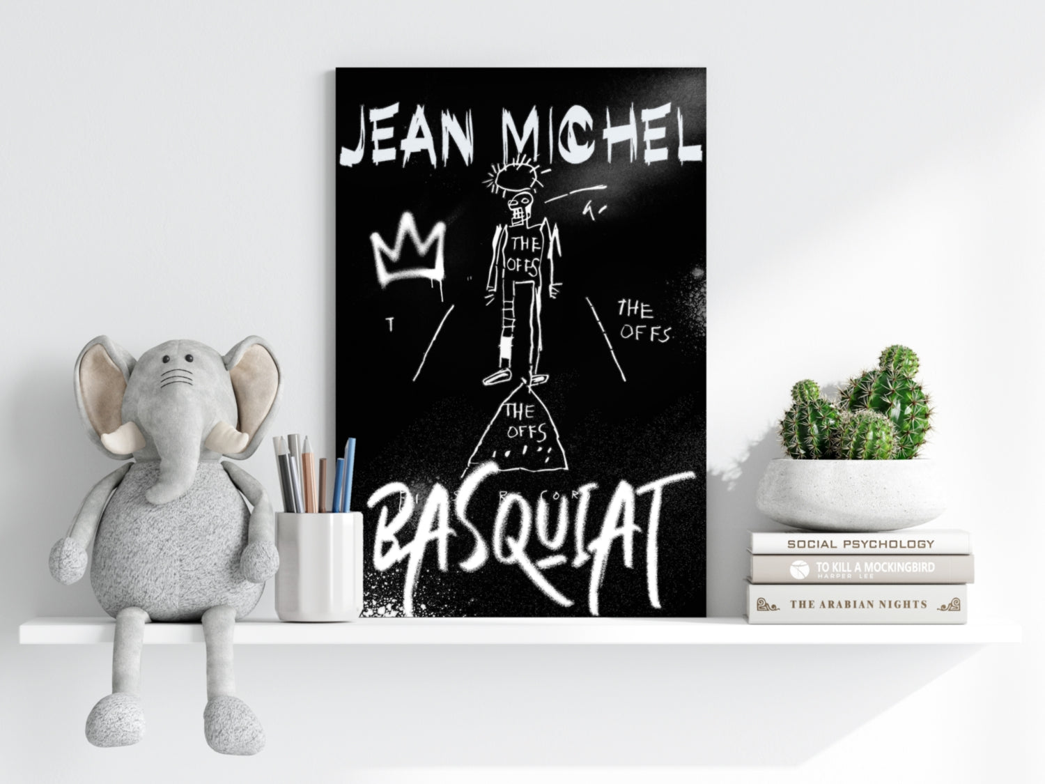Basquiat Aluminum Print.