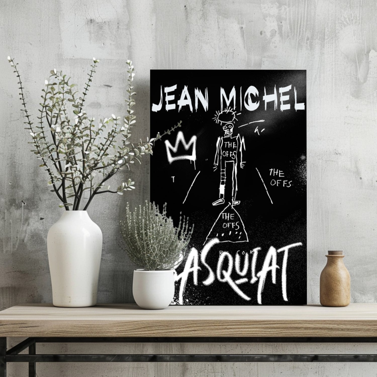 Basquiat Aluminum Print.