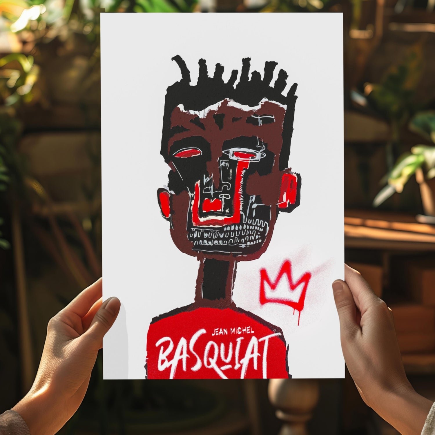 Basquiat Aluminum Print.