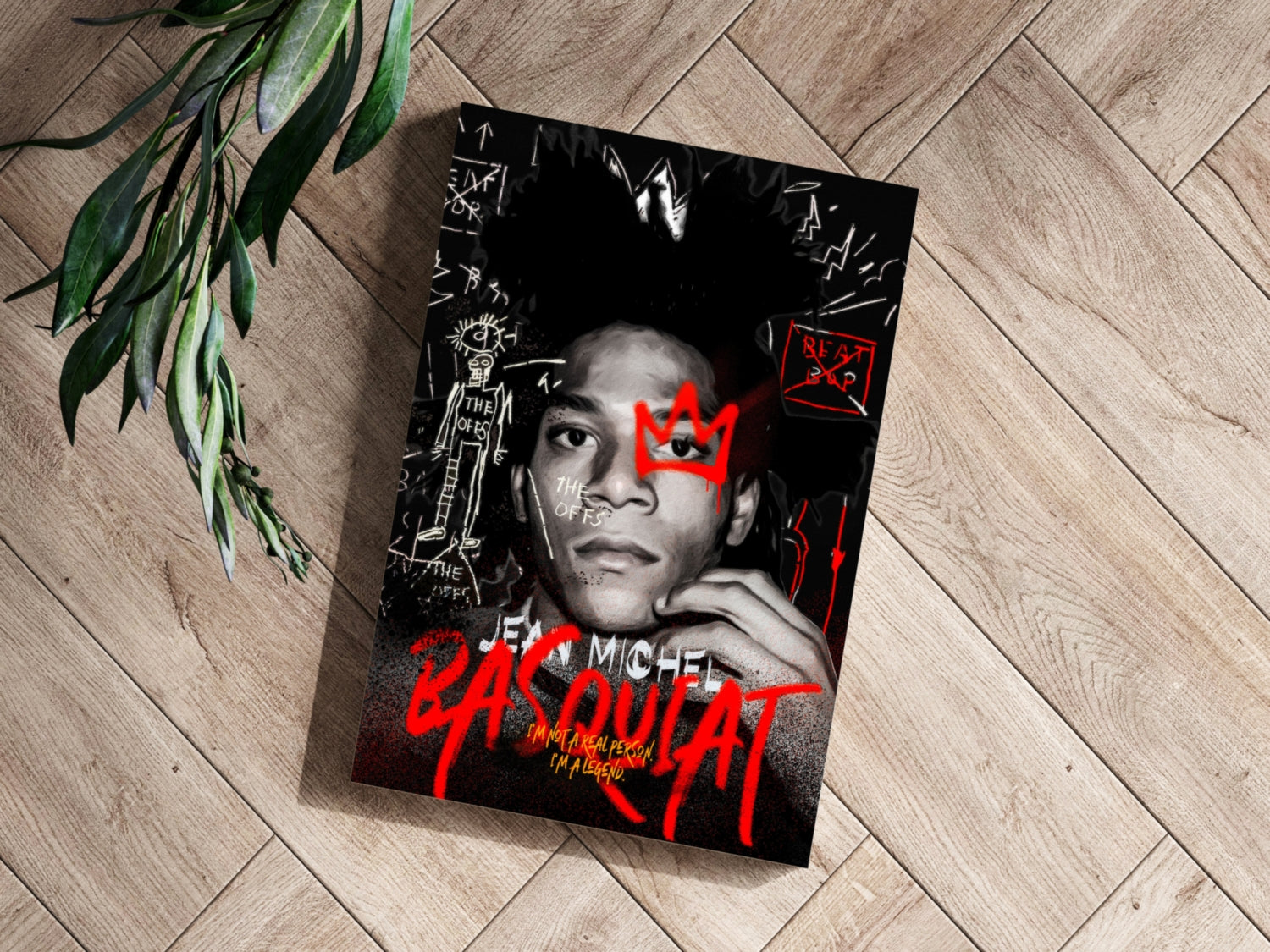 Basquiat Aluminum Print.