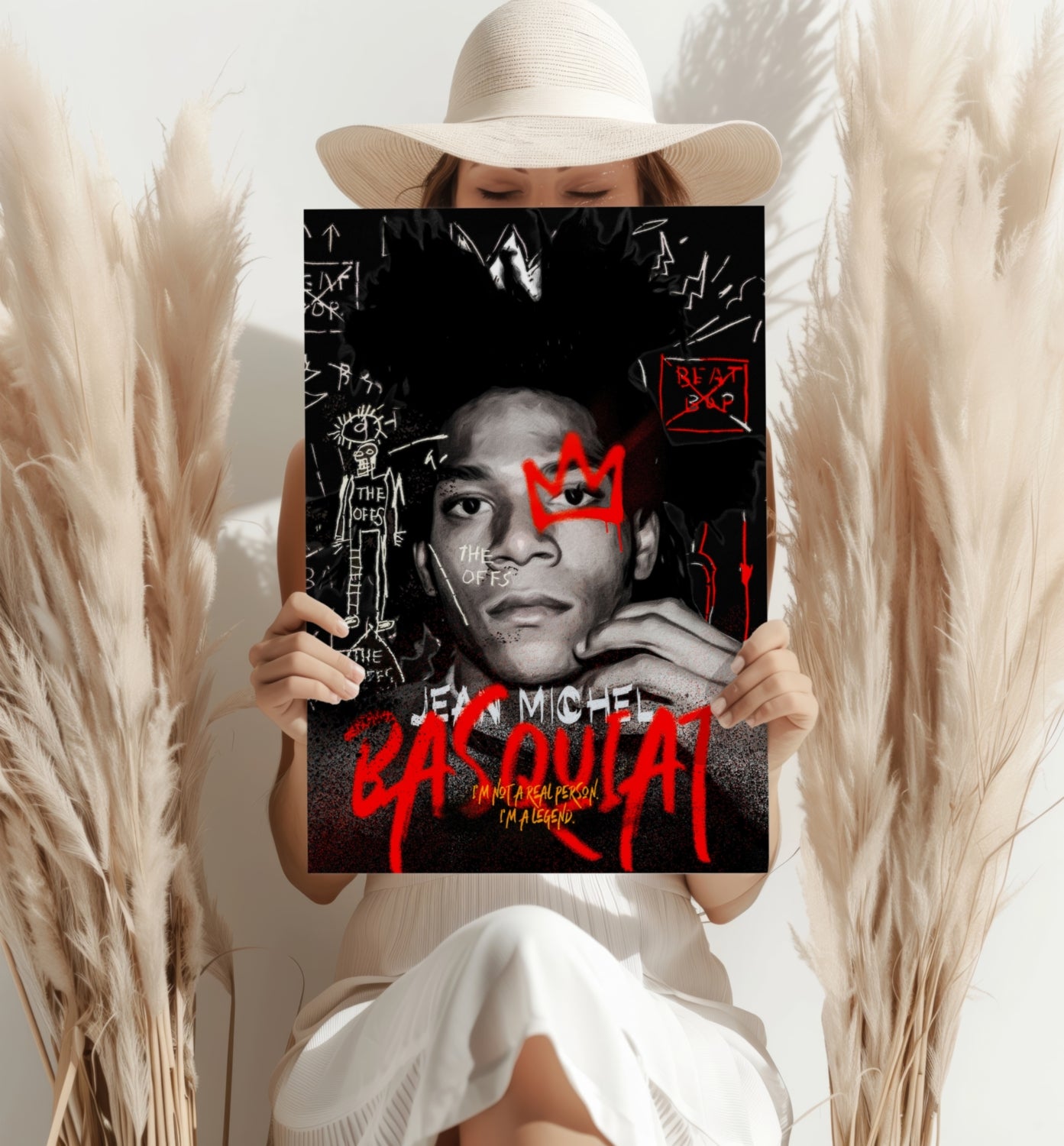 Basquiat Aluminum Print.