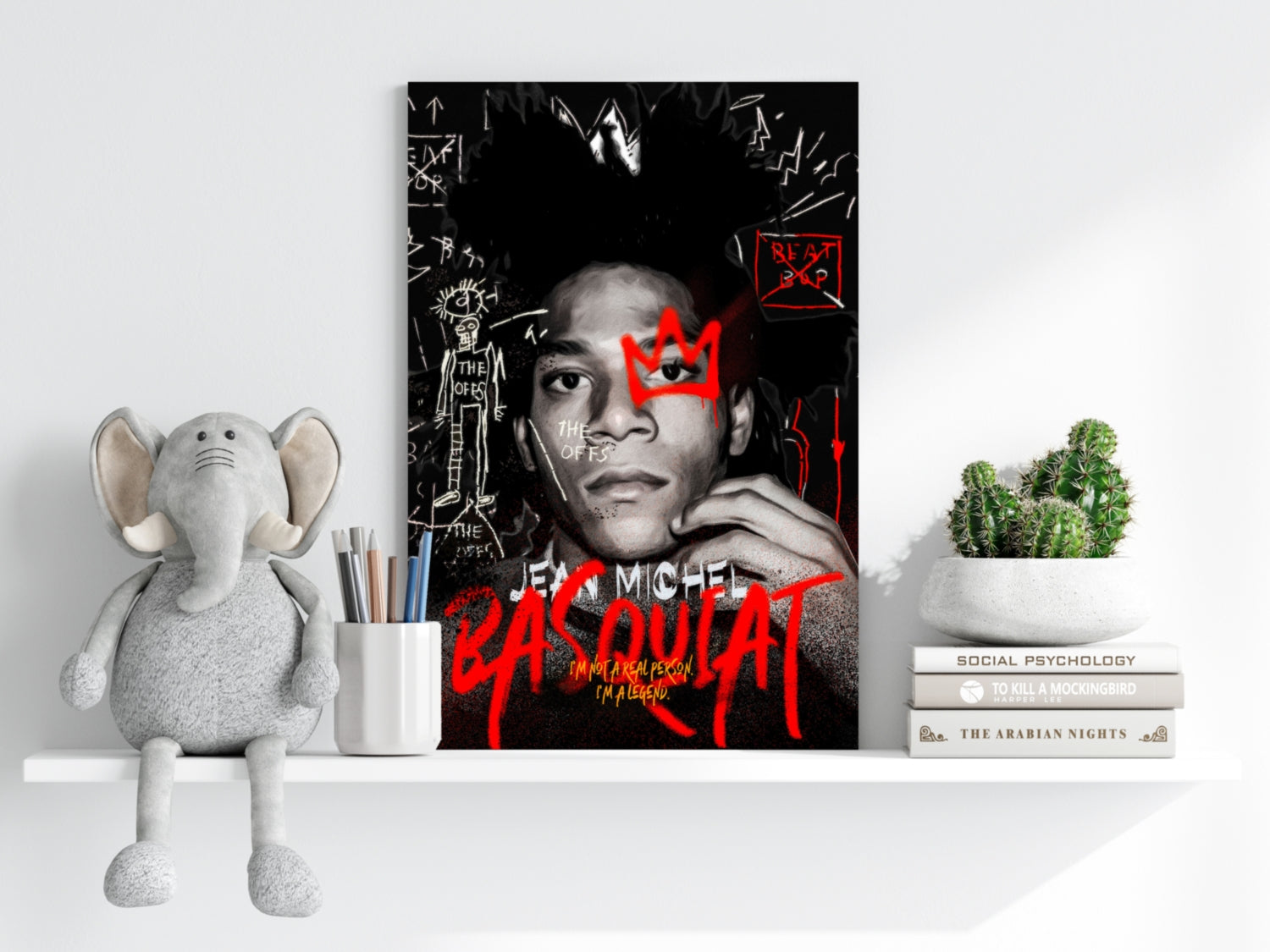 Basquiat Aluminum Print.