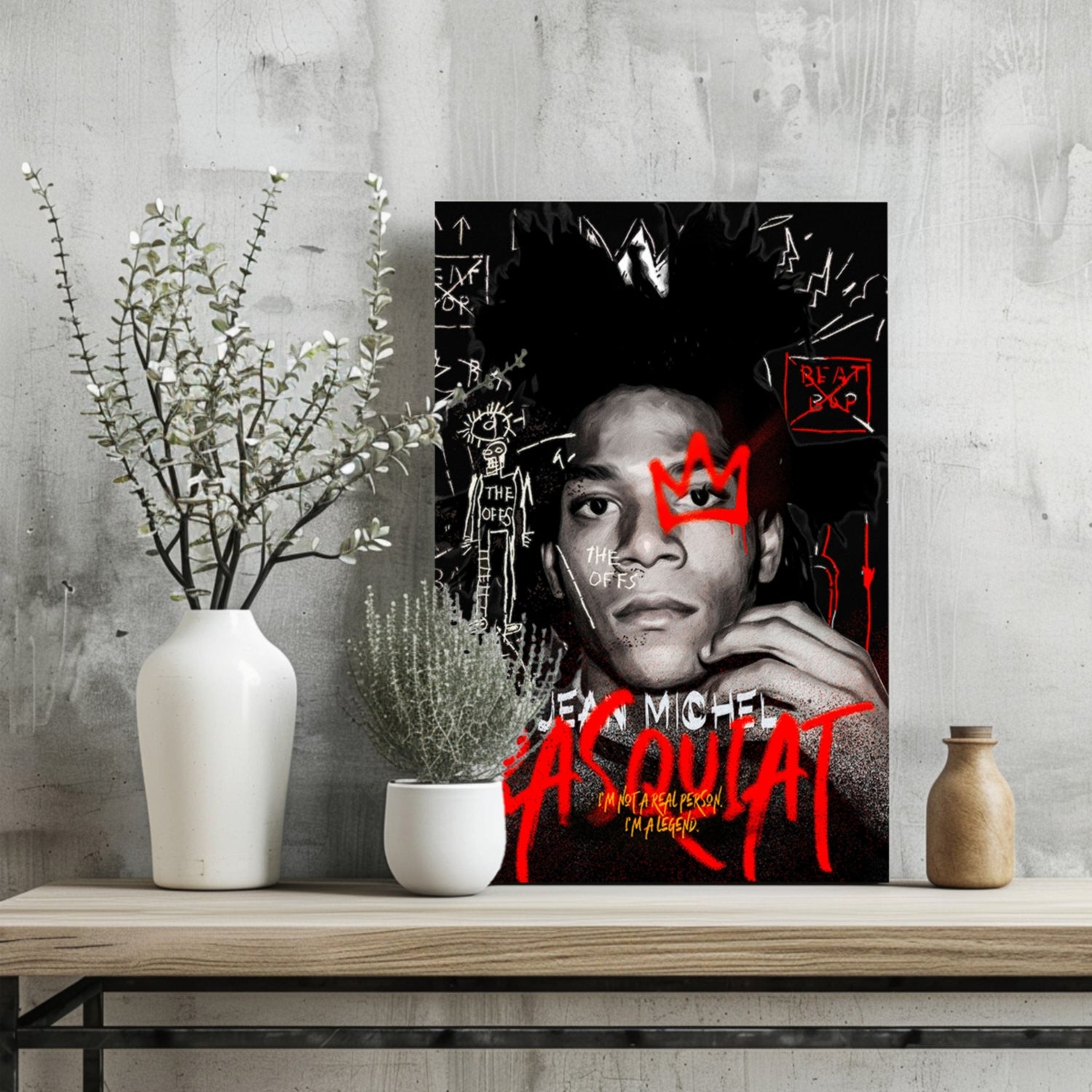 Basquiat Aluminum Print.
