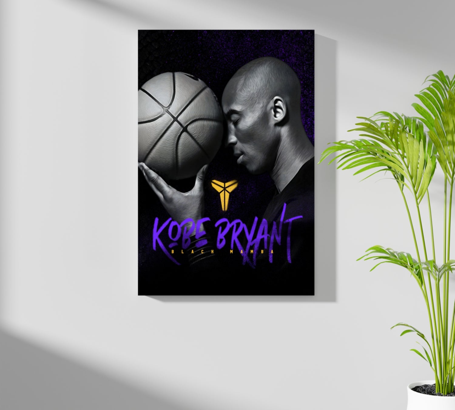 Kobe Bryant Aluminum Print.