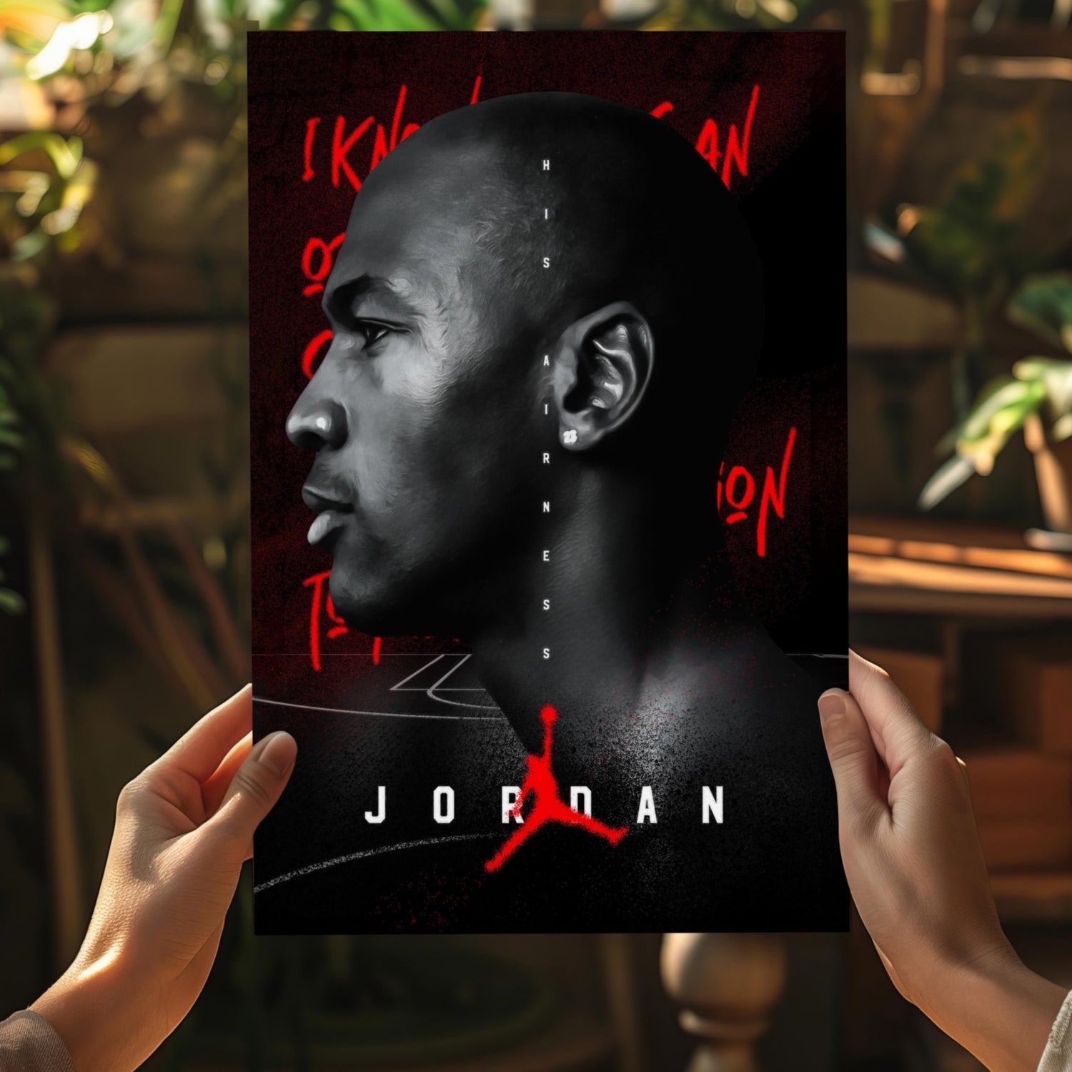 Jordan Aluminum Print.