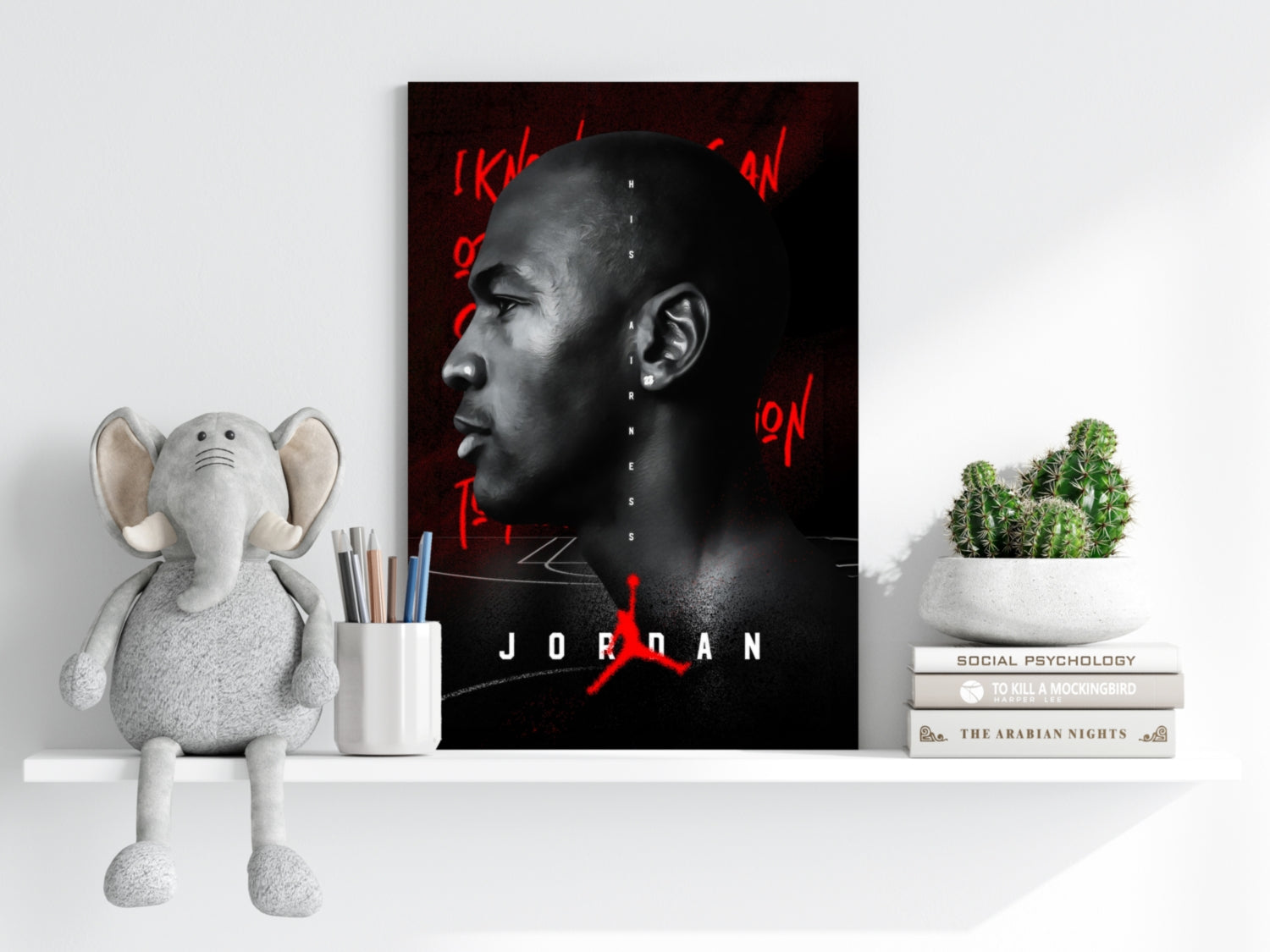 Jordan Aluminum Print.