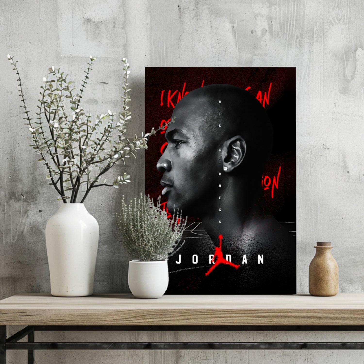 Jordan Aluminum Print.