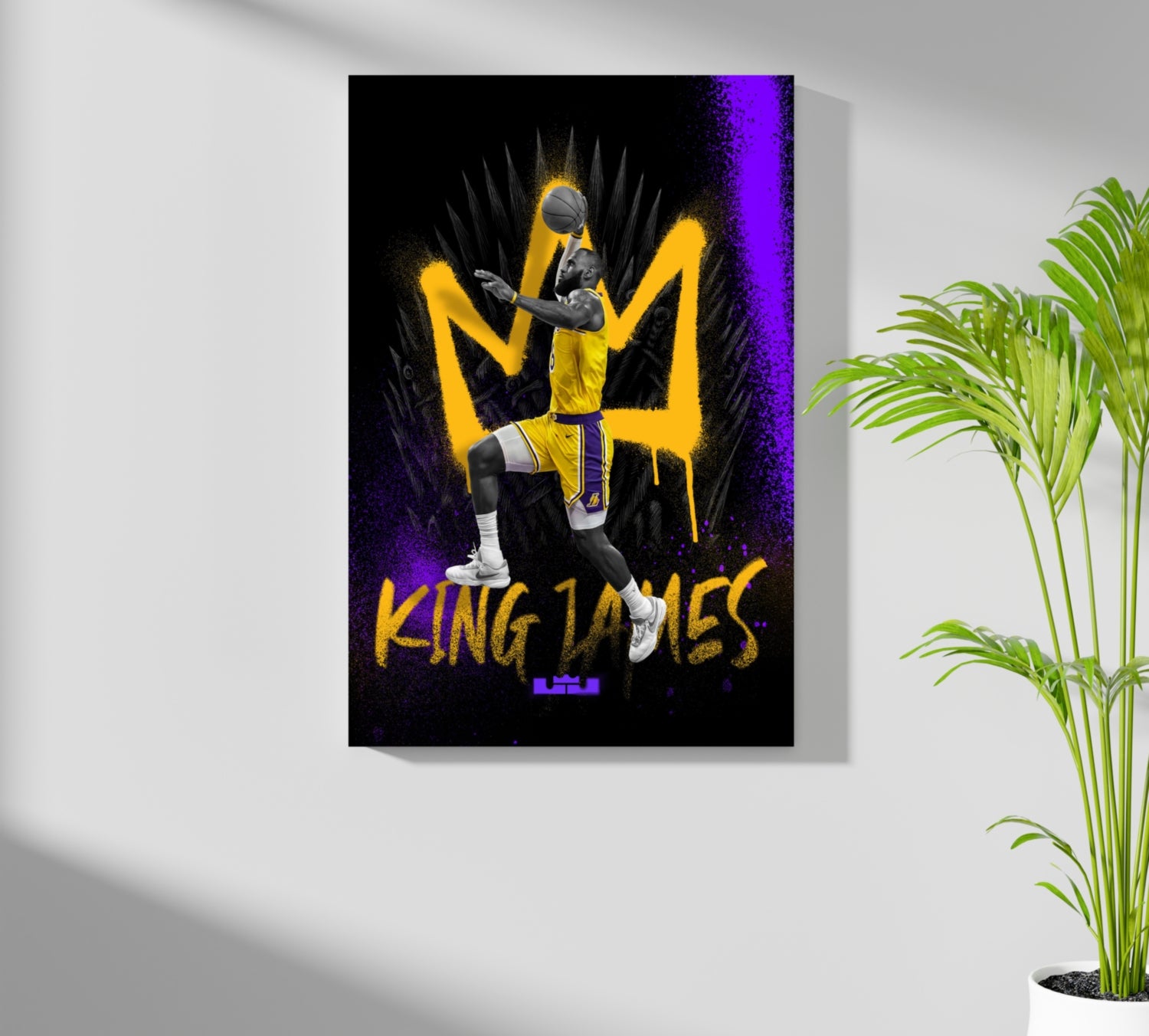 King James Aluminum Print.
