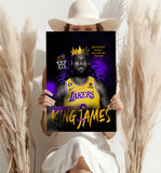 King James Aluminum Print.