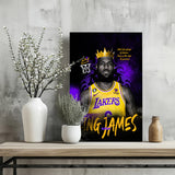 King James Aluminum Print.