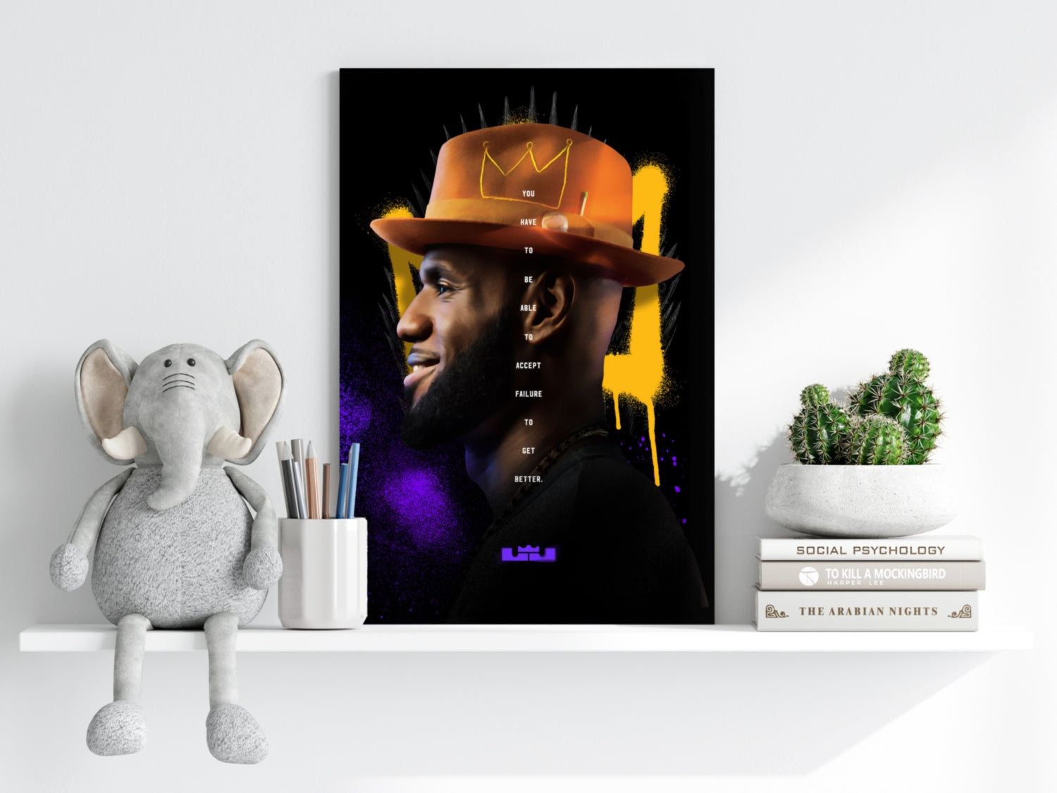 King James Aluminum Print.
