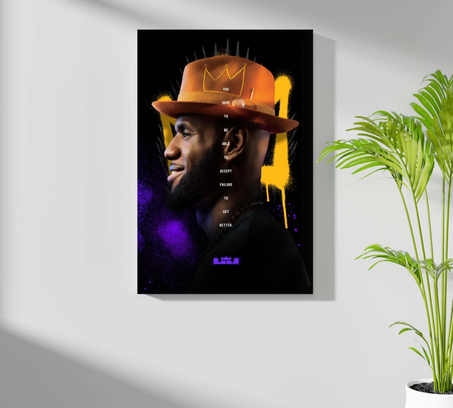 King James Aluminum Print.