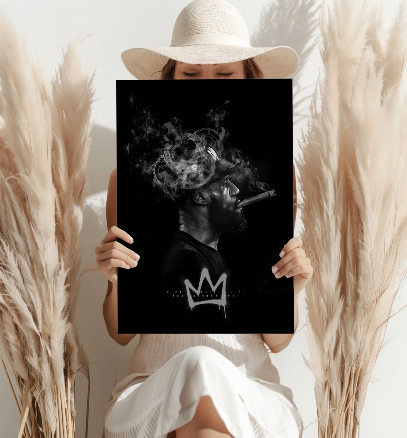 King James Aluminum Print.