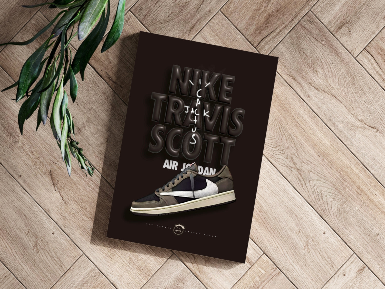 Travis Scott Aluminum Print.