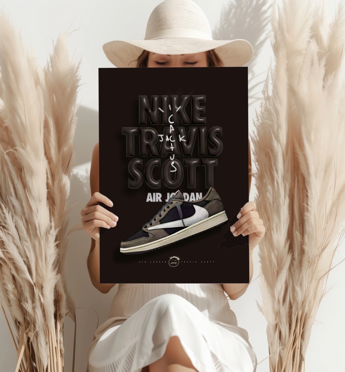 Travis Scott Aluminum Print.