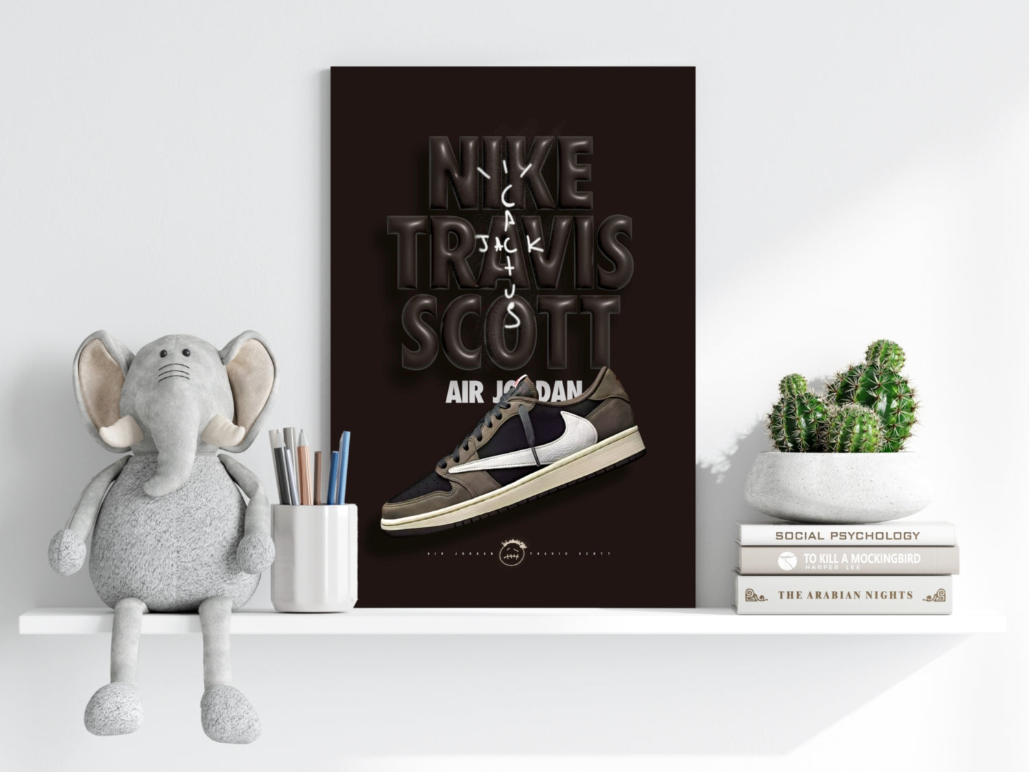 Travis Scott Aluminum Print.