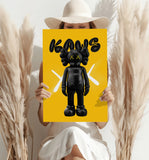 Kaws Aluminum Print.