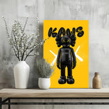 Kaws Aluminum Print.