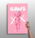 Kaws Aluminum Print.