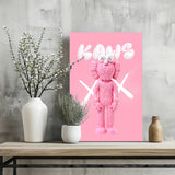 Kaws Aluminum Print.