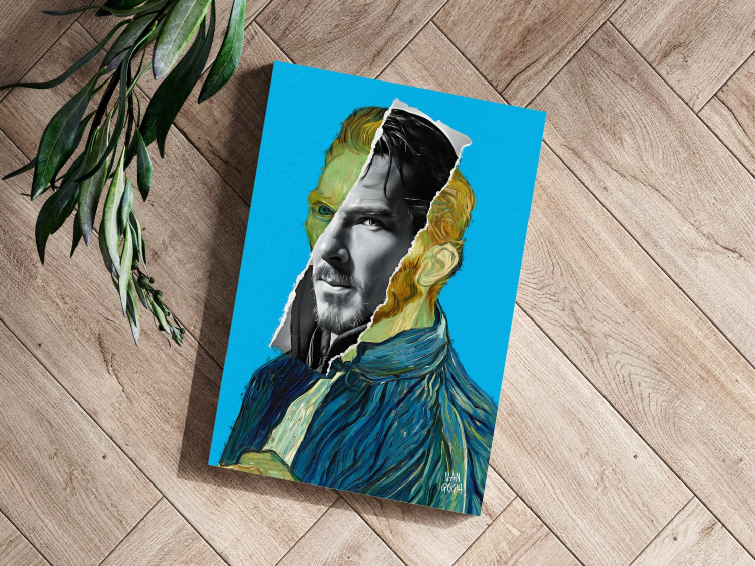 Van Gogh Aluminum Print.