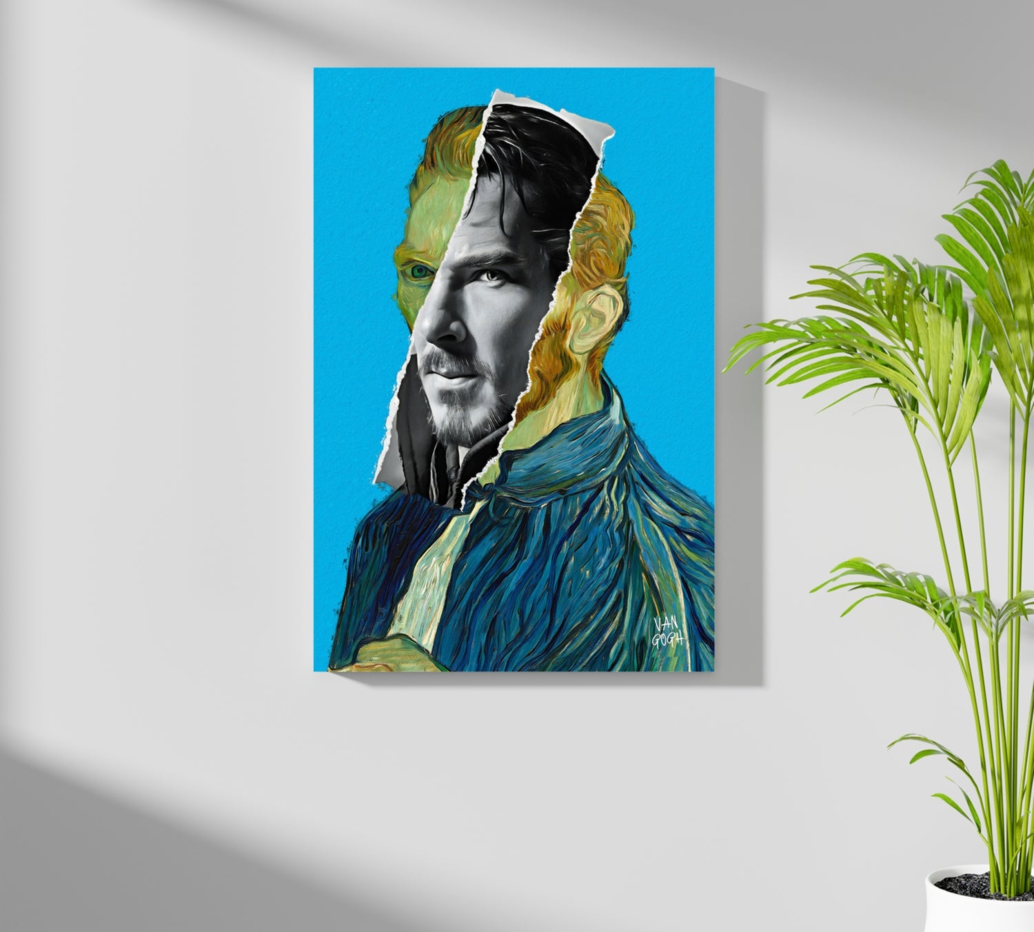 Van Gogh Aluminum Print.