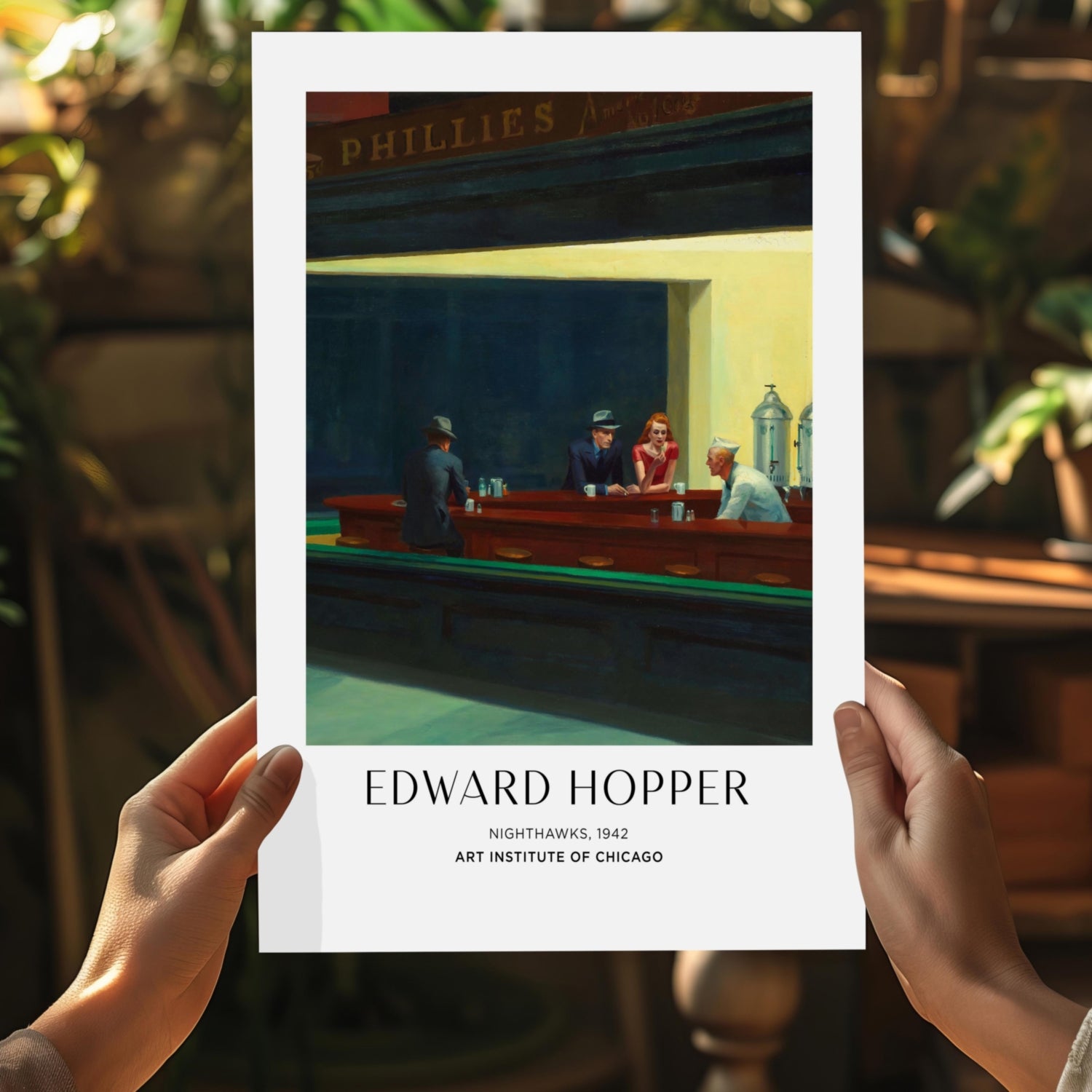 Edward Hopper Aluminum Print.