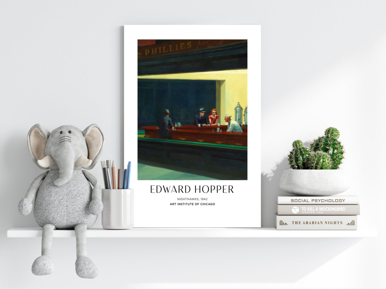 Edward Hopper Aluminum Print.