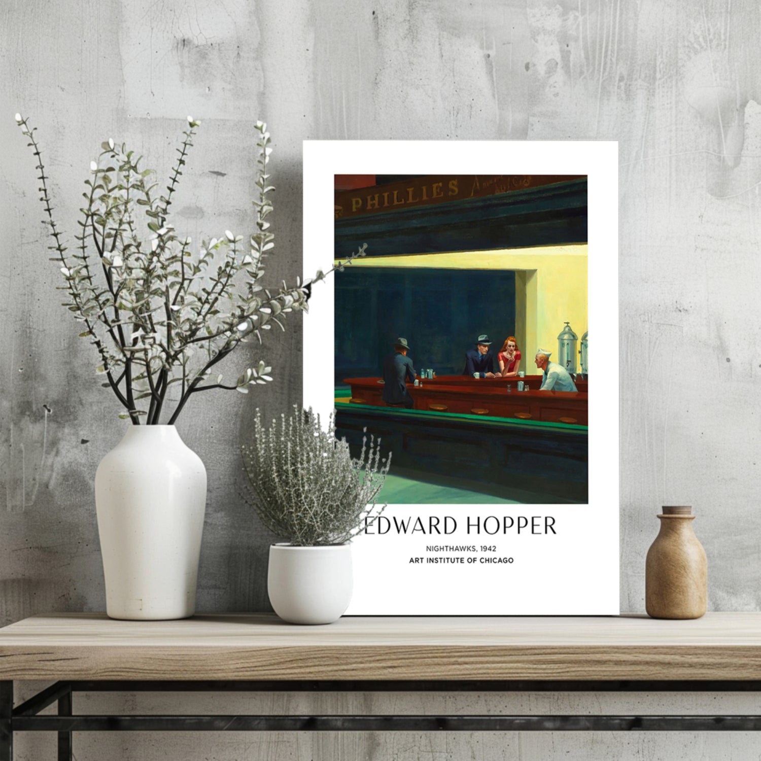 Edward Hopper Aluminum Print.