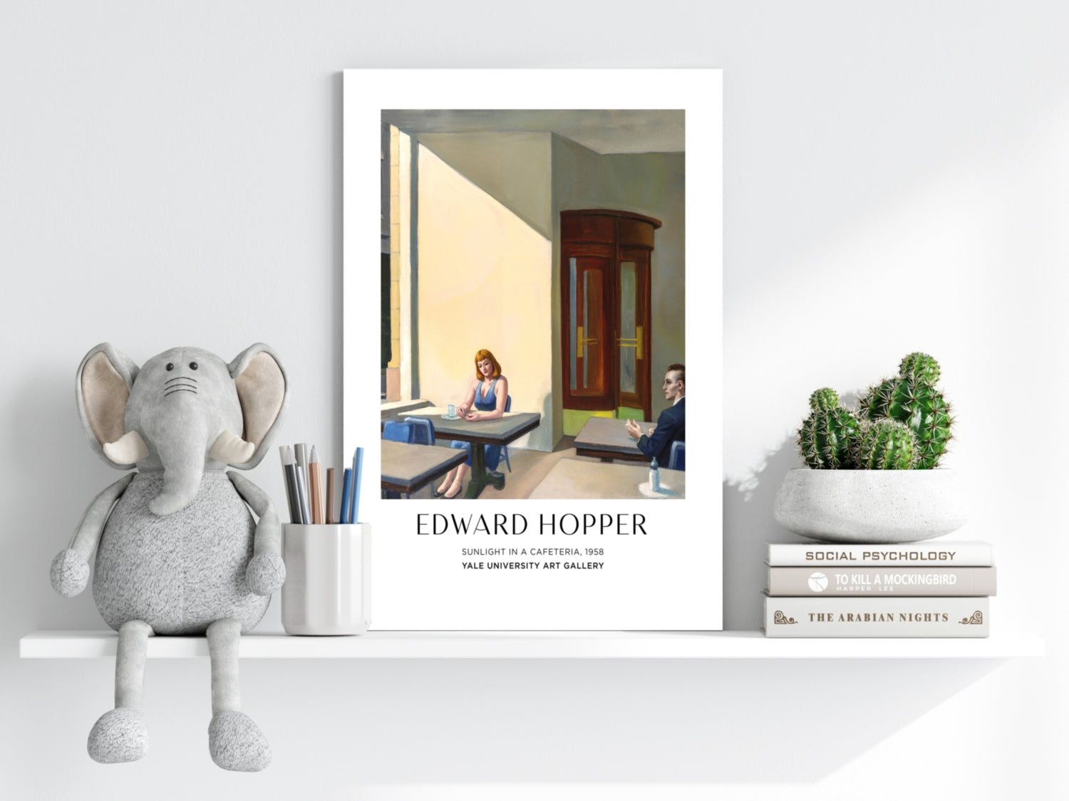 Edward Hopper Aluminum Print.