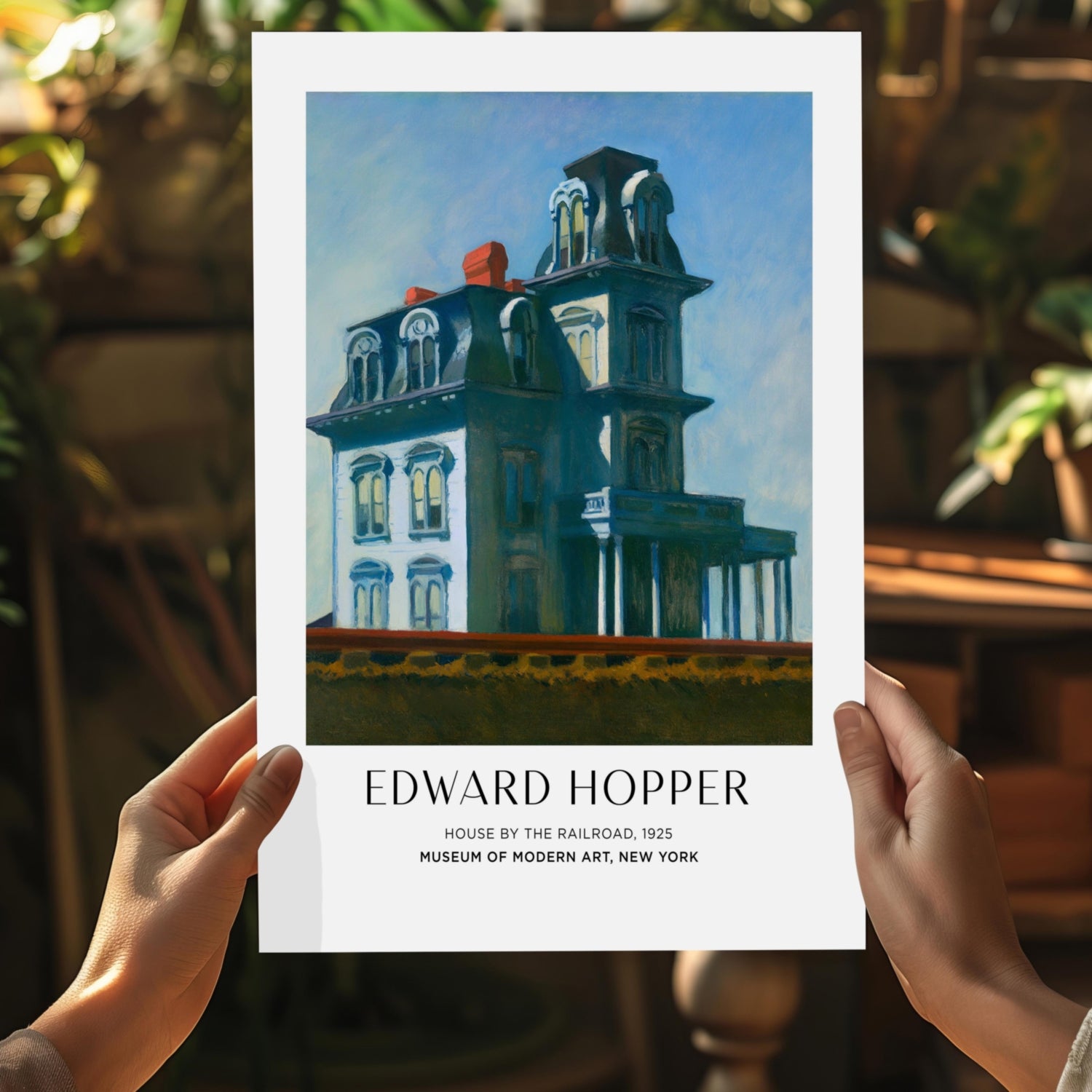 Edward Hopper Aluminum Print.